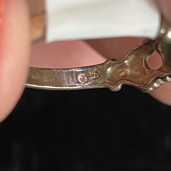 Ring Size 5.5 Sterling Silver 925 Women Tourmaline Semi-Precious Stone - Picture 7 of 8